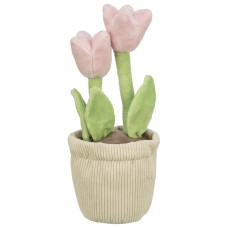 VASO TULIPAS EM PELUCIA 27CM